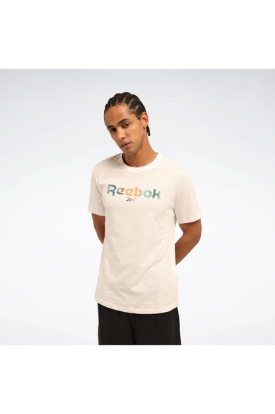Reebok SUMTH TEE 102055826 Erkek Tişört Beyaz S-XXL ürün görseli 1