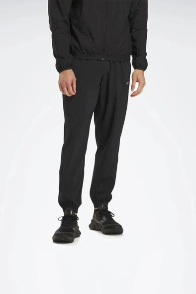 Reebok RUNNING PANT 100075619 Erkek Eşofman Altı Siyah S-XXL ürün görseli 1