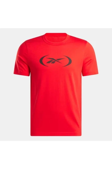 Reebok BASKETBALL T-SHIRT 100214160 Erkek Tişört Kırmızı S-XXL ürün görseli 1