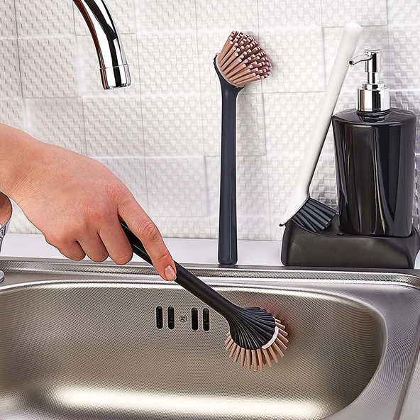 Yumuşak ve Çizmez Bulaşık Fırçası – Ergonomik & Dayanıklı ürün görseli 1