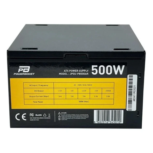 PowerBoost PB500AR 500W Güç Kaynağı - Resim 3