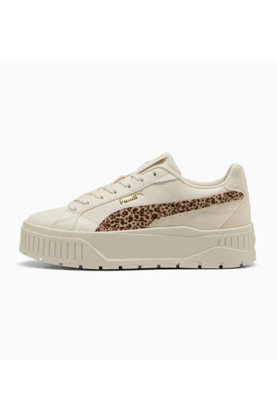 Puma Karmen II Animal Flair 402645 01 Kadın Sneaker Ayakkabı Bej 36-40 ürün görseli 1