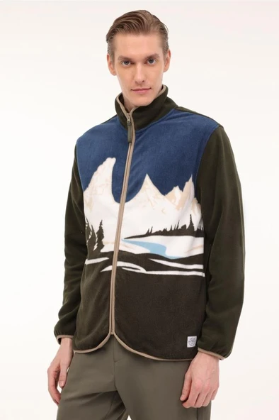 Lumberjack ML CLAY 7AFW45 4PR 101892896 Erkek Polar Haki S-XXL ürün görseli 1