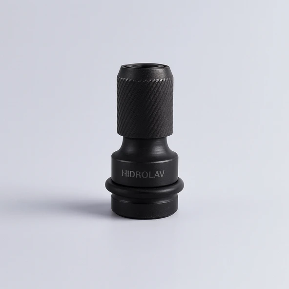1/2" Lokma Anahtarı Girişli Bits Uç Tutucu Metal 50 mm Yüksek Dayanıklı Güvenli Profesyonel Adaptör ürün görseli 1