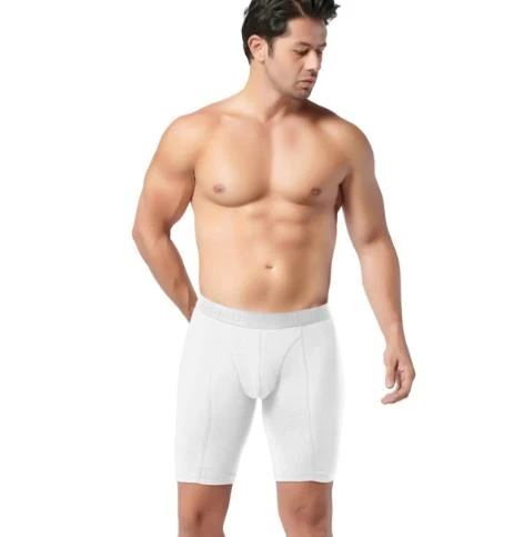 6 Adet Gümüş Erkek Likralı Uzun Boxer 4074 ürün görseli 1