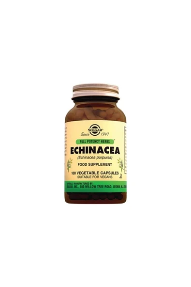 Solgar Echinacea 520 mg 100 Kapsül ürün görseli 1