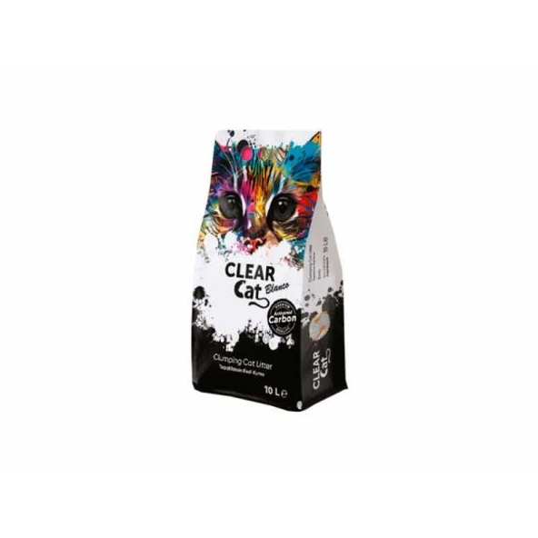CLEARCAT BLANCO AKTİF KARBON KEDİ KUMU 5 LT ürün görseli 1