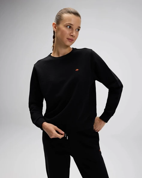 Ellesse EF553-BK Kadın Siyah Sweat - Resim 5