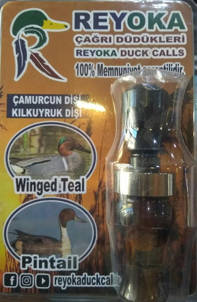 Reyoka Çamurcun Dişi, Kılkuyruk Dişi Çağrı Düdüğü ürün görseli 1