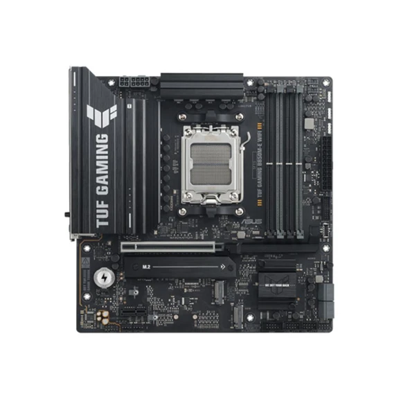 Asus TUF GAMING B850M-E Wi-Fi 6E DDR5 HDMI-DP TYPE-C PCIE 5.0 AM5 Matx ürün görseli 1
