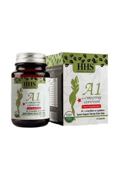 HHS A+1 L-Carnitine Lepidium 30 Kapsül ürün görseli 1