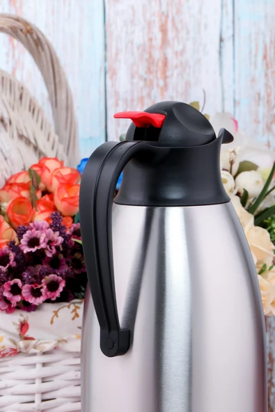 Cooker CKR2116 3 Litre Çift Katlı Paslanmaz Çelik Termos - Resim 2