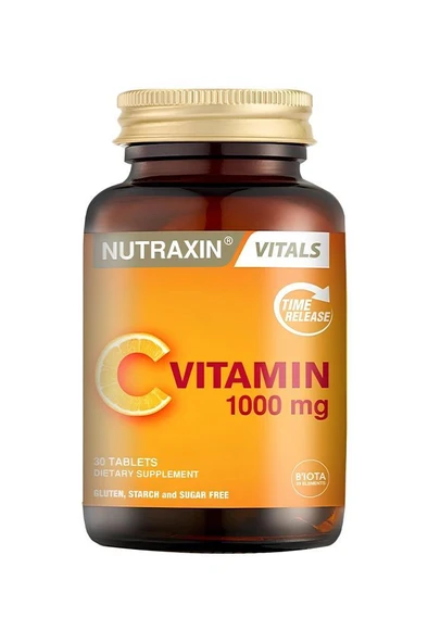 Nutraxin Vitamin C 1000 mg 30 Tablet ürün görseli 1