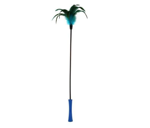 Gigwi 7074 Feather Teaser Kedi Oltası Doğal Tüylü 60 cm ürün görseli 1