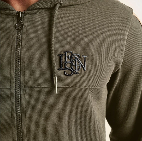 LESCON 25N-1130 FERMUARLI KAPÜŞONLU ERKEK ÜST - Resim 7