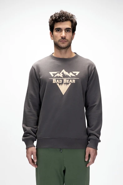 BAD BEAR MOUNTAIN CREWNECK / RAVEN ERKEK SWEATSHİRT ürün görseli 1