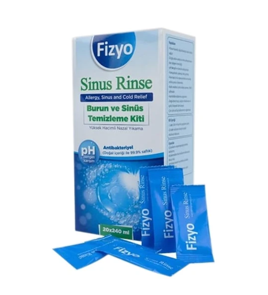 FİZYO SİNÜS RİNSE YETİŞKİN 240 ML (burun ve sinüs temizleme seti) ürün görseli 1