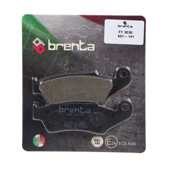Brenta 431-141 2004-2023 Honda CRF 250 R Uyumlu Ön Fren Balatası Organik Balata ürün görseli 1