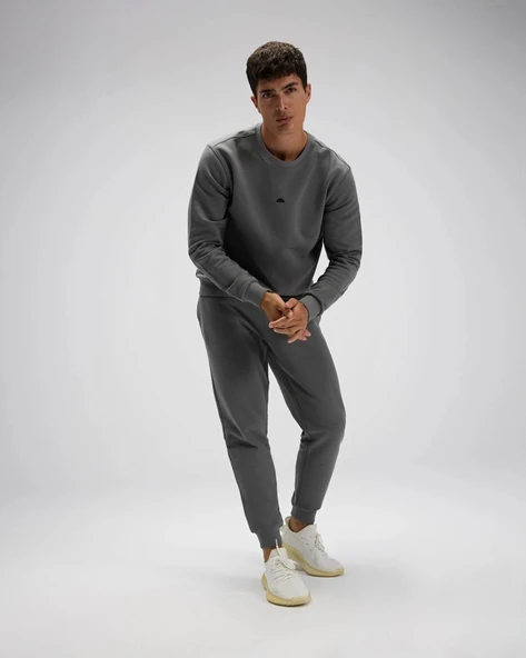 Ellesse EM556-ANT Erkek Antrasit Sweat - Resim 8