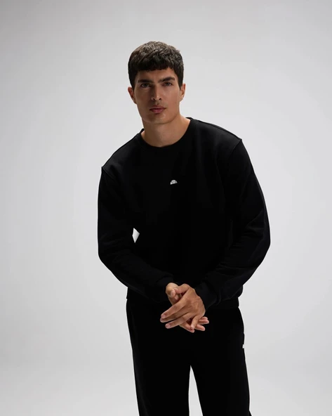 Ellesse EM556-BK Erkek Siyah Sweat ürün görseli 1