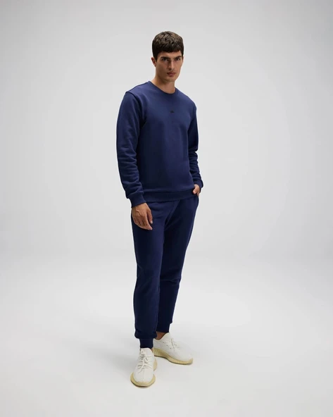 Ellesse EM556-NV Erkek Lacivert Sweat - Resim 2