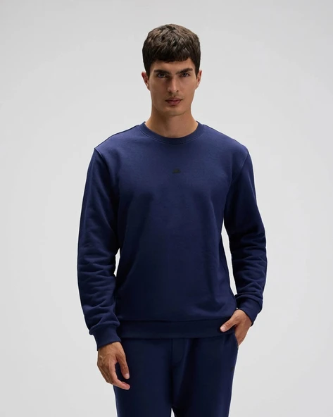 Ellesse EM556-NV Erkek Lacivert Sweat ürün görseli 1