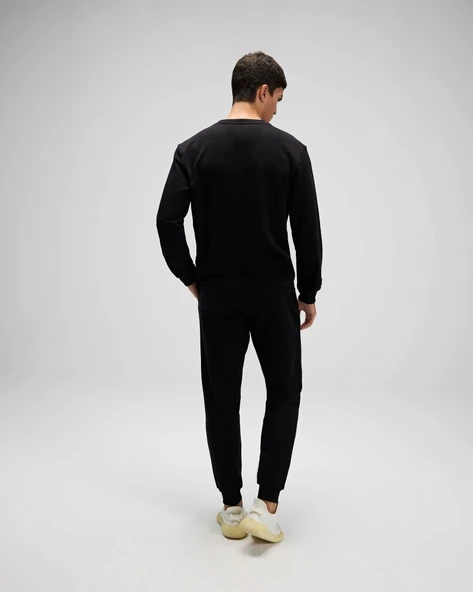 Ellesse EM556-BK Erkek Siyah Sweat - Resim 5