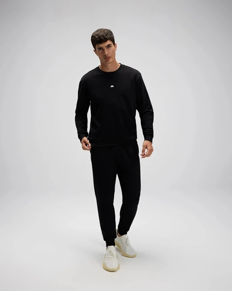 Ellesse EM556-BK Erkek Siyah Sweat - Resim 3