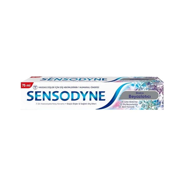 Sensodyne Ekstra Beyazlatıcı Diş Macunu 75 ml ürün görseli 1