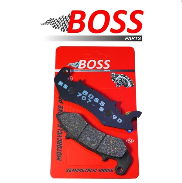 RKS Des 125 Ön Fren Balatası Boss Yerli Üretim BS7072 ürün görseli 1