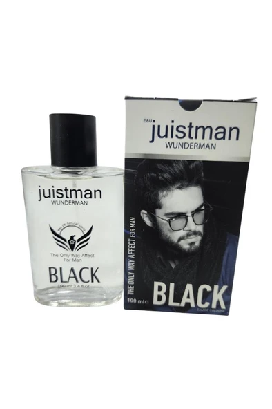 Juistman E&U Black EDC 100 Ml Erkek Parfüm ürün görseli 1