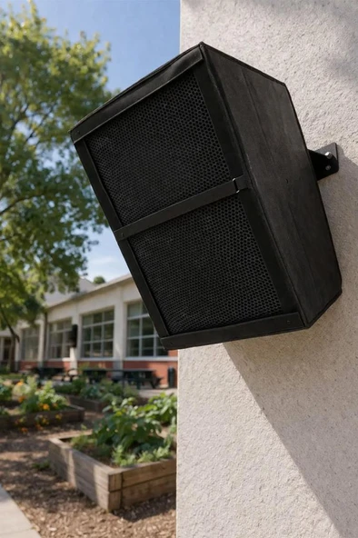 Lastvoice LVO-08350 Dış Mekan Koruma Kılıflı Okul Bahçe Hoparlörü 8iNÇ 350W (Su Geçirmez) ürün görseli 1