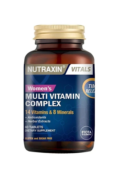 Nutraxin Womens Multivitamin Complex 60 Tablet ürün görseli 1