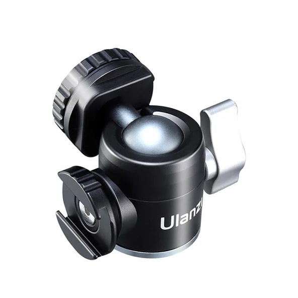 Ulanzi U-60 Vlog Top Kafa (Ball Head) Tripod Kafa - Resim 5
