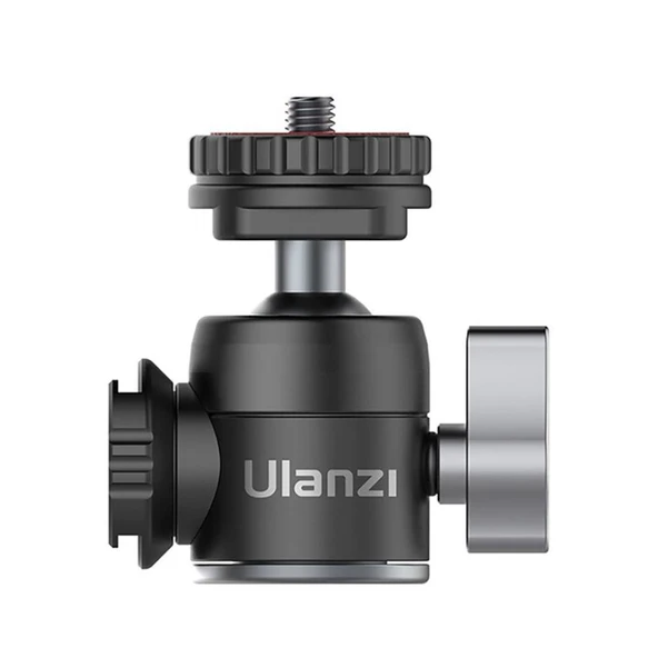 Ulanzi U-60 Vlog Top Kafa (Ball Head) Tripod Kafa ürün görseli 1