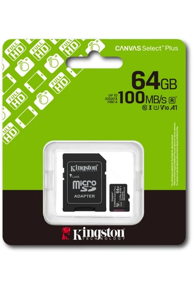 64GB Canvas Select Plus Gen.3 MicroSDXC Hafıza Kartı SDCS3/64 - Resim 3