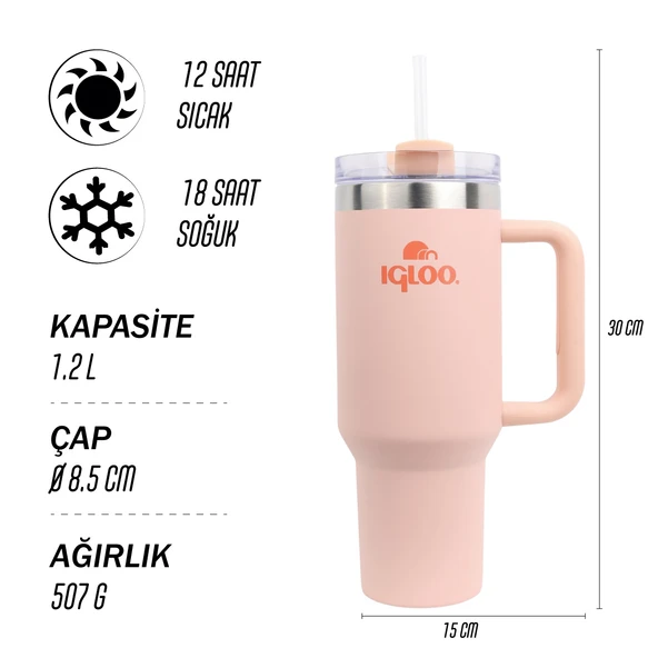 Igloo Stadler Thermo-Mug 1.2 Litre-SOMON - Resim 4