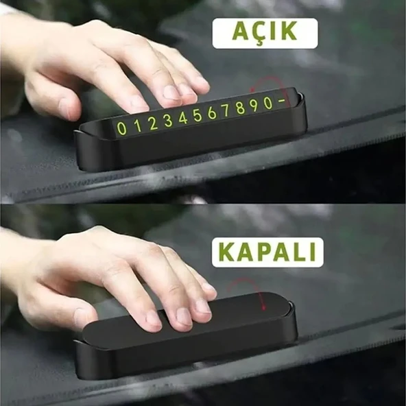 Araç Fosforlu Numaratör Aç-Kapa - Resim 4