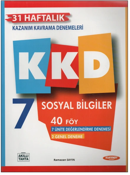 KURMAY 7. SINIF KKD Sosyal Bilgiler ürün görseli 1