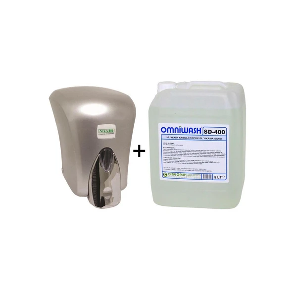 Omniwash SD-400 5 Litre Köpük Sabun ve Dispenser Seti ürün görseli 1