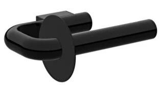 Vitra Eternity Tuvalet Kağıtlığı, Siyah, A4432339 ürün görseli 1