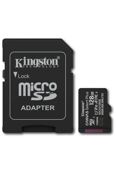 128GB Canvas Select Plus Gen.3 MicroSDXC Hafıza Kartı SDCS3/128 ürün görseli 1