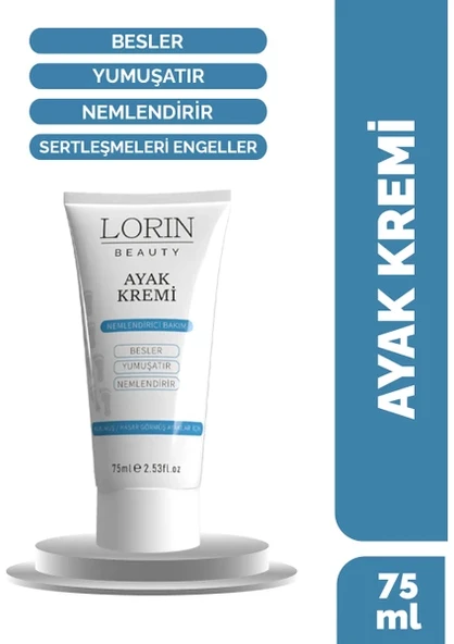 Lorin Beauty topuk Ayak Bakım Kremi 75Ml ürün görseli 1
