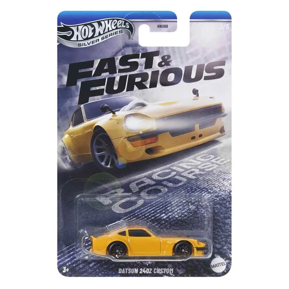 Hot Wheels Fast & Furious Temalı Arabalar HNR88 JBY41 Datsun 240Z Custom ürün görseli 1