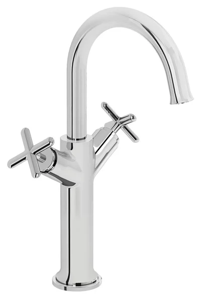 Vitra Origin Classic Tezgah Üstü Lavabo Bataryası (Çift Kumandalı) A42886 ürün görseli 1
