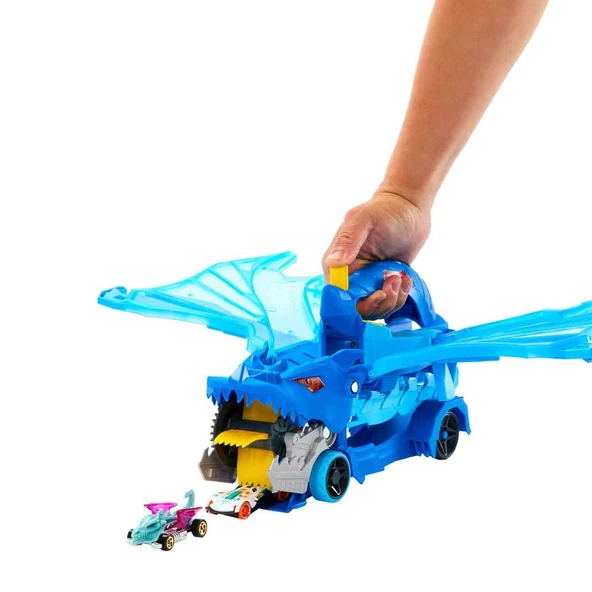 Hot Wheels Ultimate Çift Ejderha Taşıyıcı Dev Tır JBM72 - Resim 3