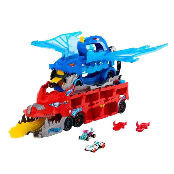 Hot Wheels Ultimate Çift Ejderha Taşıyıcı Dev Tır JBM72 ürün görseli 1