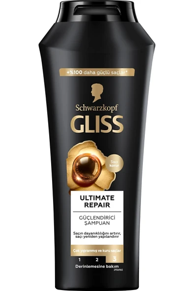 Gliss Ultimate Repair Şampuan 400 ML - Resim 2