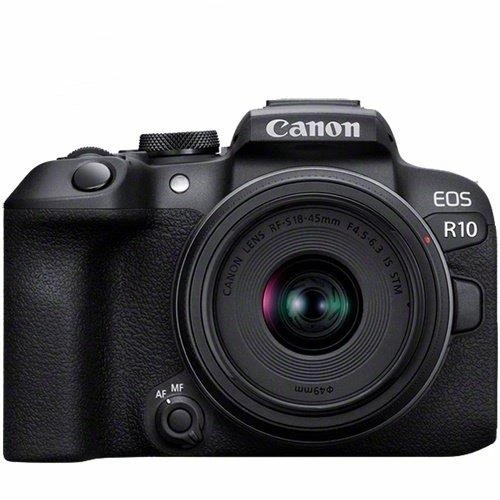 Canon EOS R10 18-45mm Lensli Kit Aynasız Fotoğraf Makinesi ürün görseli 1