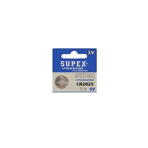 Supex CR2025 3V Lityum  Pil - Resim 2